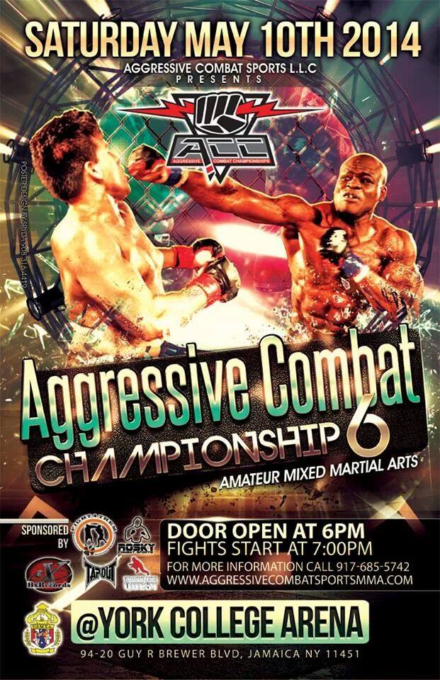 Tiger Schulmann's Martial Arts | Agressive Combat Championship 6 Banner