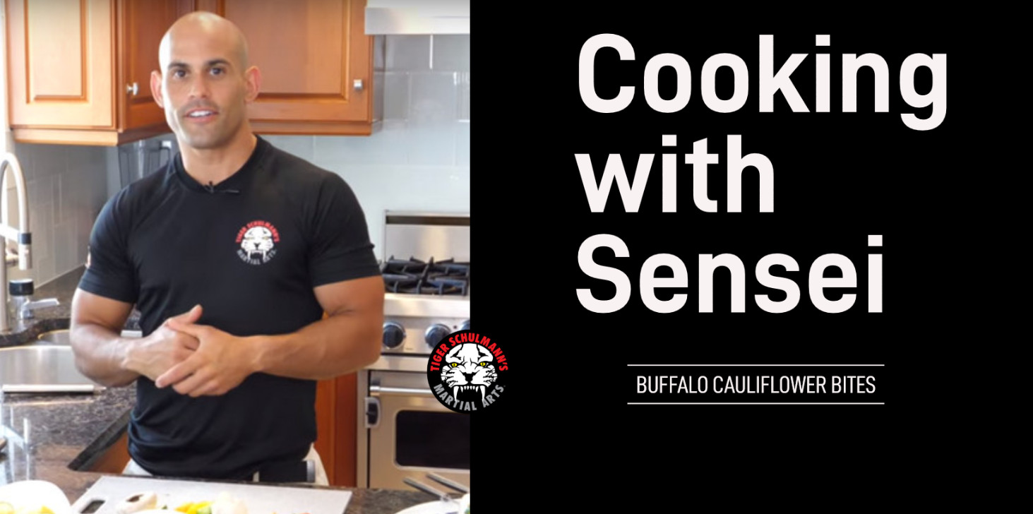 Tiger Schulmann's Martial Arts | Cooking with Sensei Banner