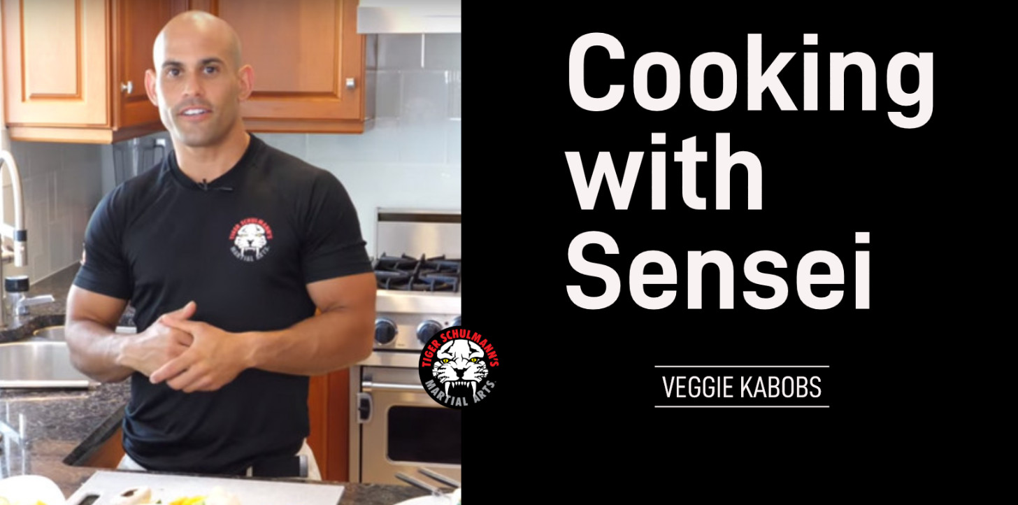 Tiger Schulmann's Martial Arts | Cooking with Sensei Banner